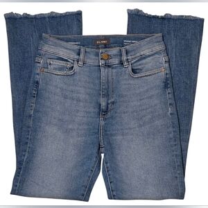 EC~DL1961 Bridget Boot High-rise Crop Distressed